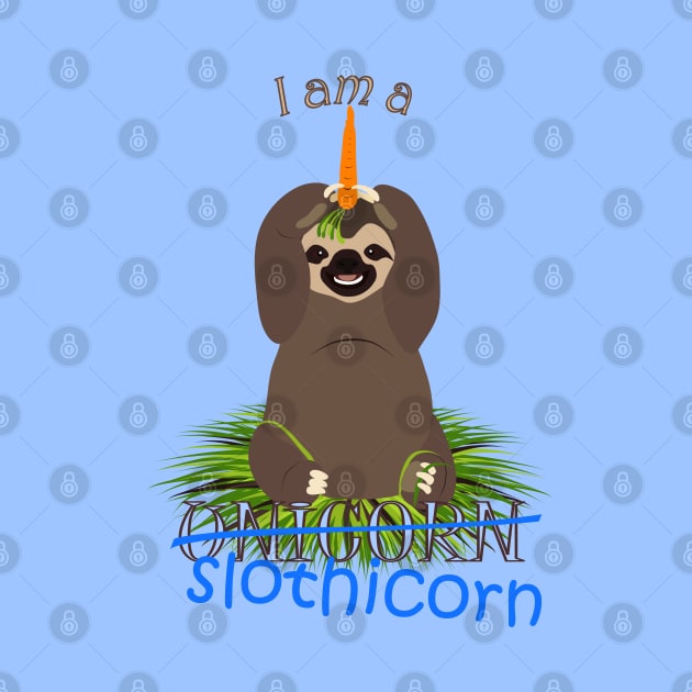 I am a slothicorn by LittleAna