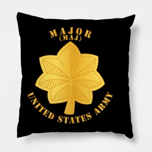 POCKET - Major Rank Insignia - MAJ Pillow