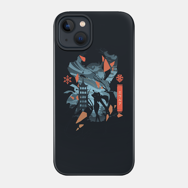 Dance of the Shimmering Wave - Genshin Impact - Phone Case