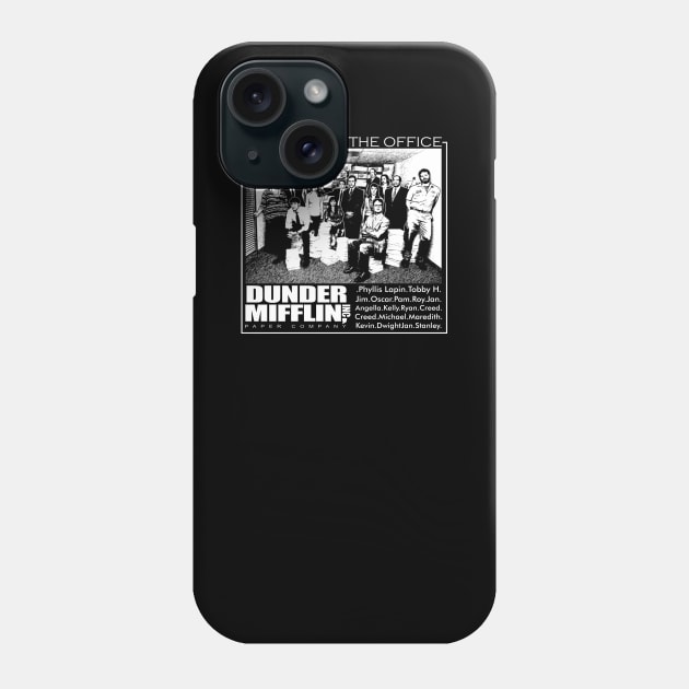 Dunder Mifflin - the office Phone Case by Dami BlackTint