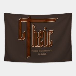 Theic Fancy Definition Tapestry