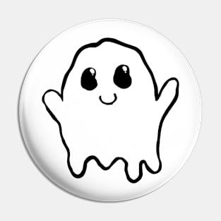 ghosty dude Pin