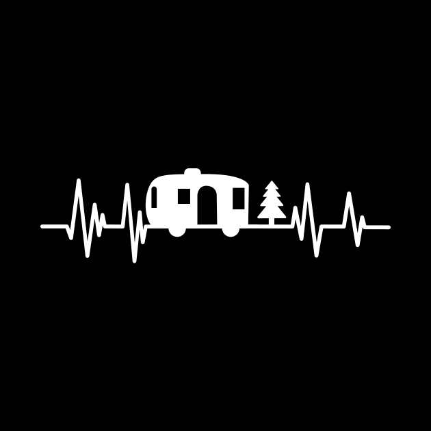 heartbeat Airstream Camper Birthday van lover by mezy