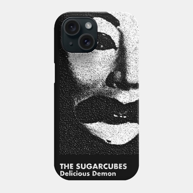 Delicious Demon / The Sugarcubes / Minimalist Graphic Artwork Design Phone Case by saudade