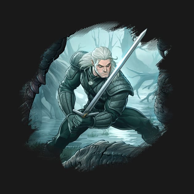 Witcher by PatrickBrownArt