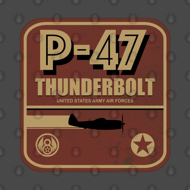 P-47 Thunderbolt (Small logo) by TCP