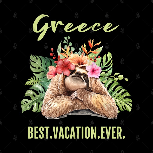 Greece Best Vacation Ever Souvenir Gift by grendelfly73