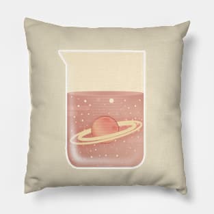 Space in a Beaker Pillow