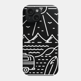 Sunshine in Summer (White) Phone Case