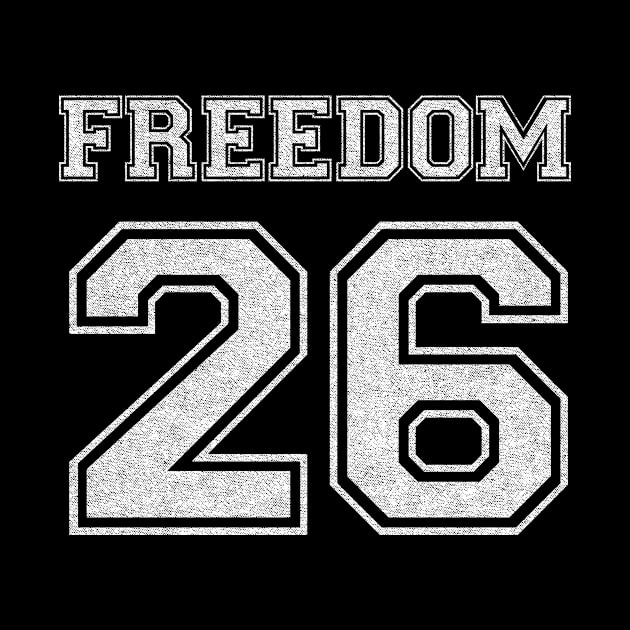 FREEDOM 26 Varsity Style Team Liberty Free Spirit by Hashtagified