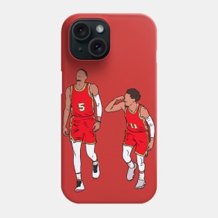 Dejounte and Trae Phone Case