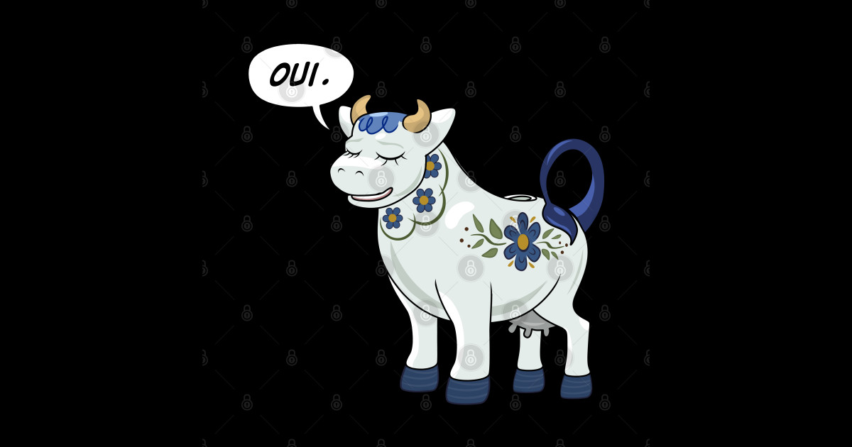 Mrs. Cow Creamer Infinity Train Sticker TeePublic