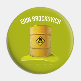 Erin Brockovich - Alternative Movie Poster Pin