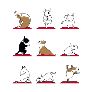 Bull Terrier Yoga T-Shirt