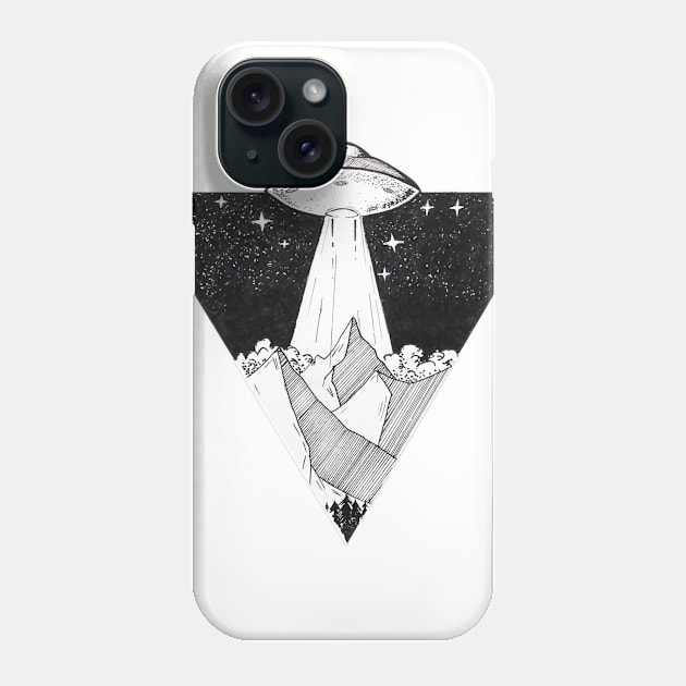 UFO Sitings Apparel Phone Case by Stasia