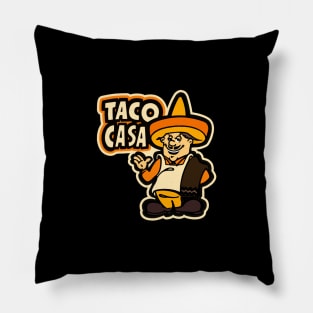 Taco Casa Forever Pillow