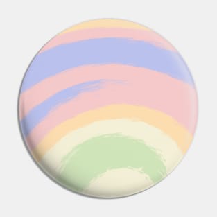 Circle Of Soft Seasonal Colors Pin