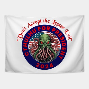 Cthulhu for President 2024 Tapestry