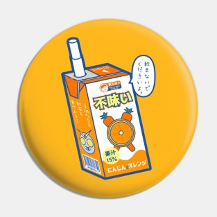 Orange and Carrot Juice Pin