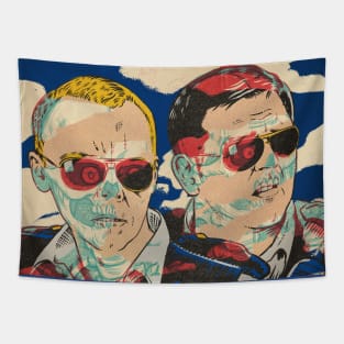 Hot Fuzz Tapestry