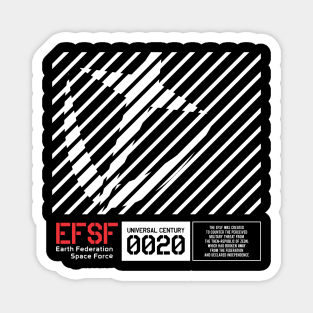 EFSF Stripes Magnet