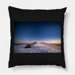 Corn Du and Pen y Fan Wild Camp Before Sunrise Pillow