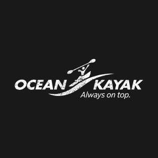 Ocean Kayak Yellow Always on Top choose size Kayak T-Shirt