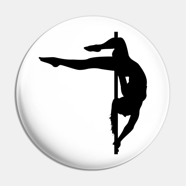 Pole Dancer Pin by LifeSimpliCity