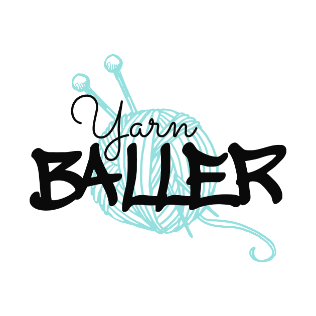 Yarn Baller, Knitting by inkerdoo