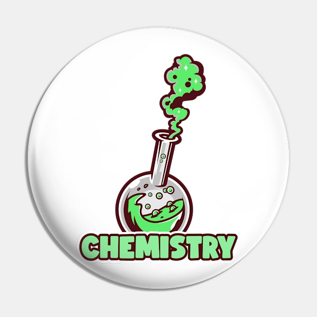 Chemistry Pin by Chemis-Tees