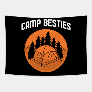 Camp Besties - For Campers and Hikers Tapestry