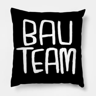 German Bau Team, Bauhelfer, Bauteam, Hausbau Pillow