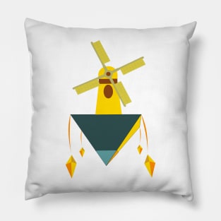 mills space t-shirt Pillow