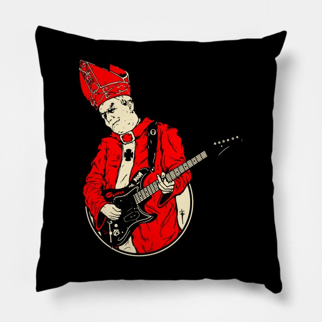 Rock n' Roll Yohanes Pillow by STICKY ROLL FRONTE