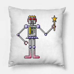 Pixel Robot 165 Pillow