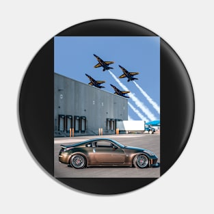 Cars and Jets Pin