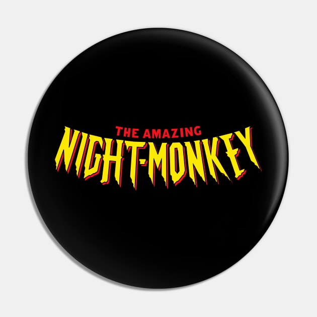 The Amazing Night-Monkey Pin by Cattoc_C