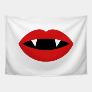 Vampire fangs Tapestry