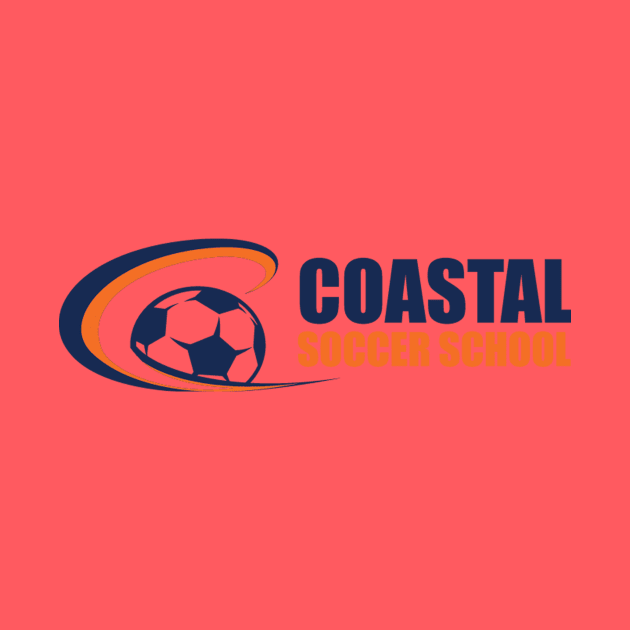 Coastal Soccer School OBX classic logo by Coastal Soccer School