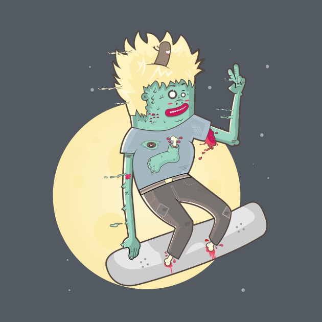 Zombie Skater by tokebi