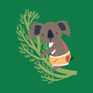 Koala Illustration T-Shirt