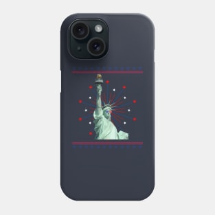 4th July Statue of Liberty Phone Case