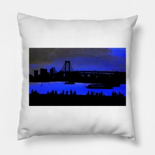 Tokyo Skyline Pillow