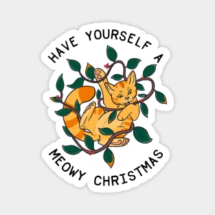 Have Yourself a Meowy Christmas Magnet