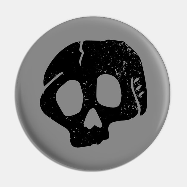 Ye Olde Crime Skull-y Pin by yeoldecrimepodcast