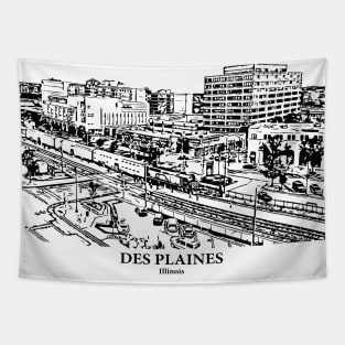 Des Plaines - Illinois Tapestry