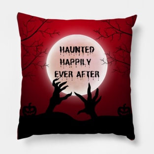 Haunted Happily Ever After - Halloween Design Pillow