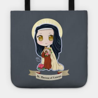 Chibi St. Therese of Lisieux Tote