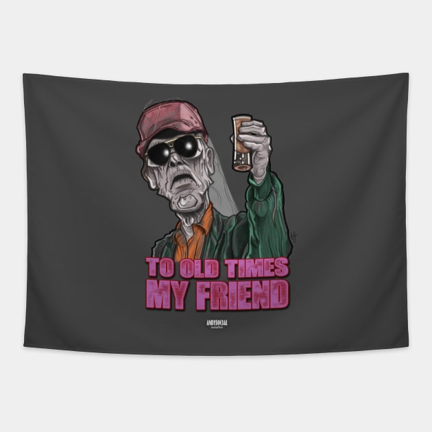 Lew Hayward Tapestry by AndysocialIndustries