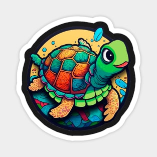 cute turtle Magnet